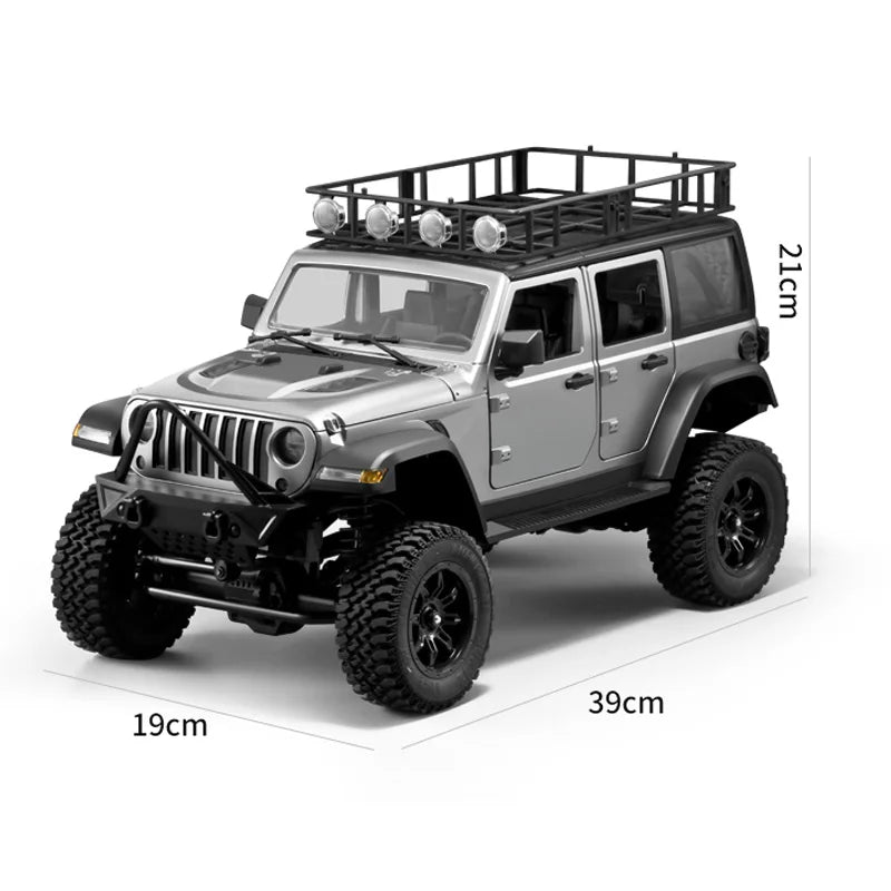 MN128 2.4G RC Crawler 4x4 Car Full Scale &ndash; LED Lighting