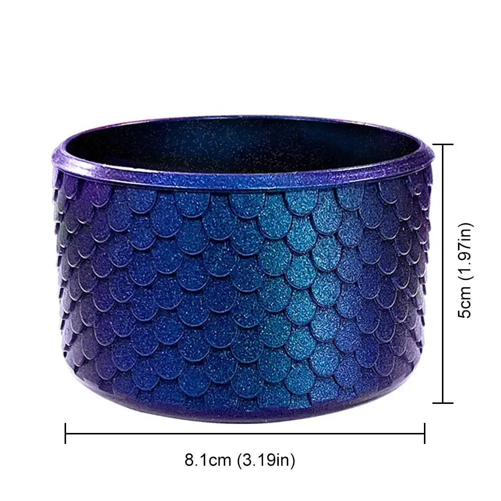 Silicone Boot Sleeve For 20oz 30oz 40oz Water Bottles Dark Blue