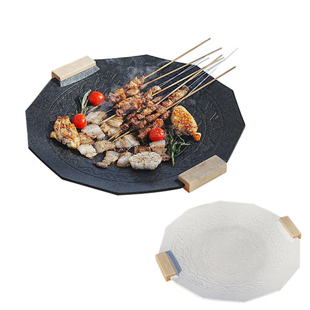41CM Outdoors Grilling Pan &ndash; 5MM Thick Stone Coating