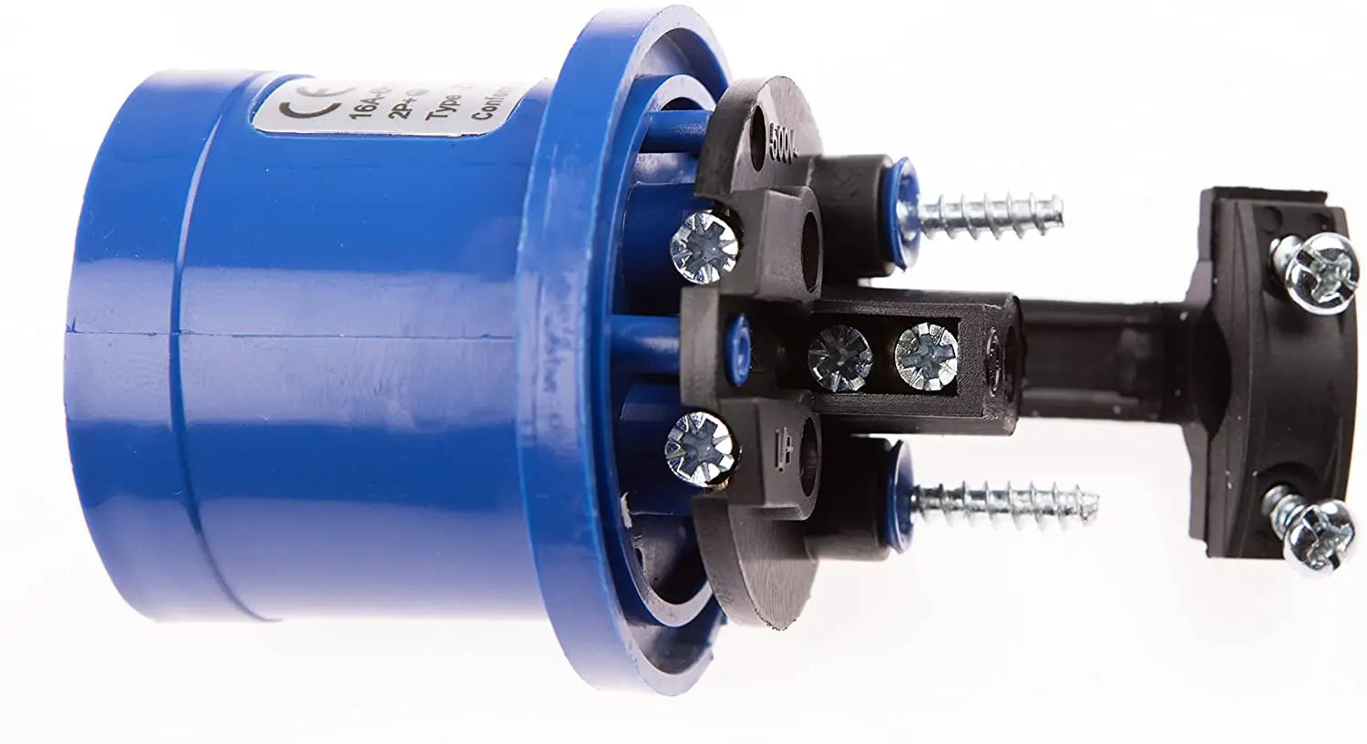 240V 16A 3-PIN Hook Up Site Socket Adapter | Caravan &amp; Motorhome Plug