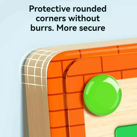 Children's Magnetic Maze Walking Ball &ndash; Engaging Early Education Puzzle Toy