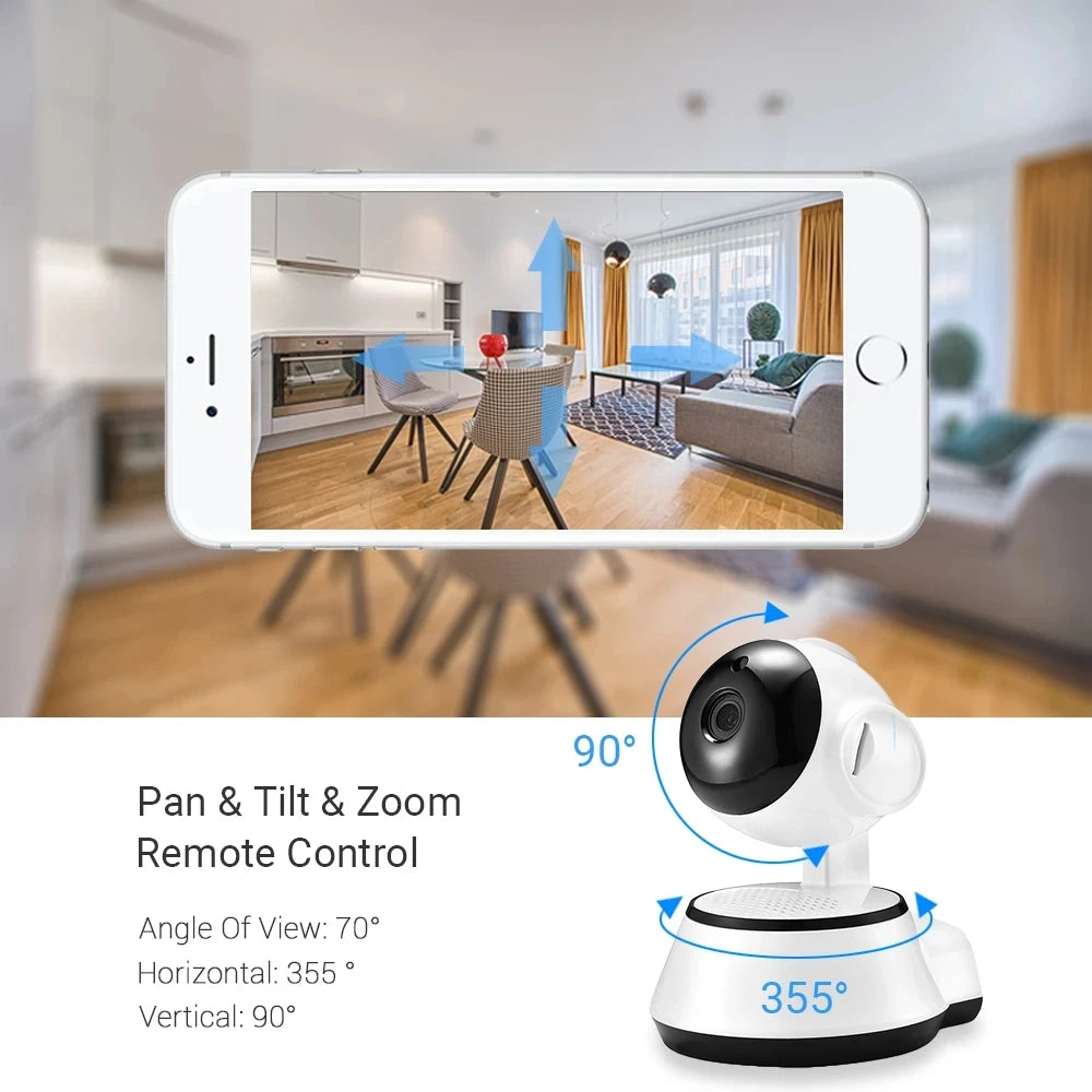 V380 Pro IP Camera &ndash; Smart HD Wireless Auto Human Tracking