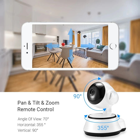 V380 Pro IP Camera &ndash; Smart HD Wireless Auto Human Tracking