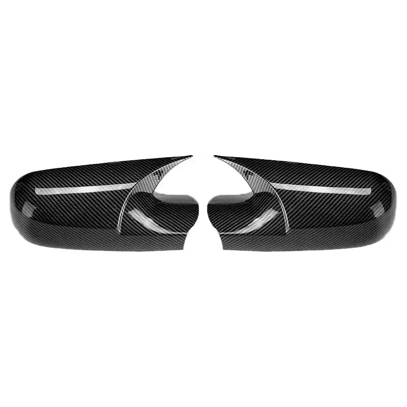 Carbon Fiber Mirror Covers For Renault Megane MK2 2002 2009 Carbon fiber pattern