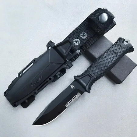 Stainless Steel Outdoor Survival Knife - Compact Camp Knife Style F