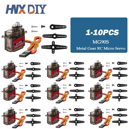MG90S Micro Servo Motor &ndash; High Precision 180 Degree Rotation