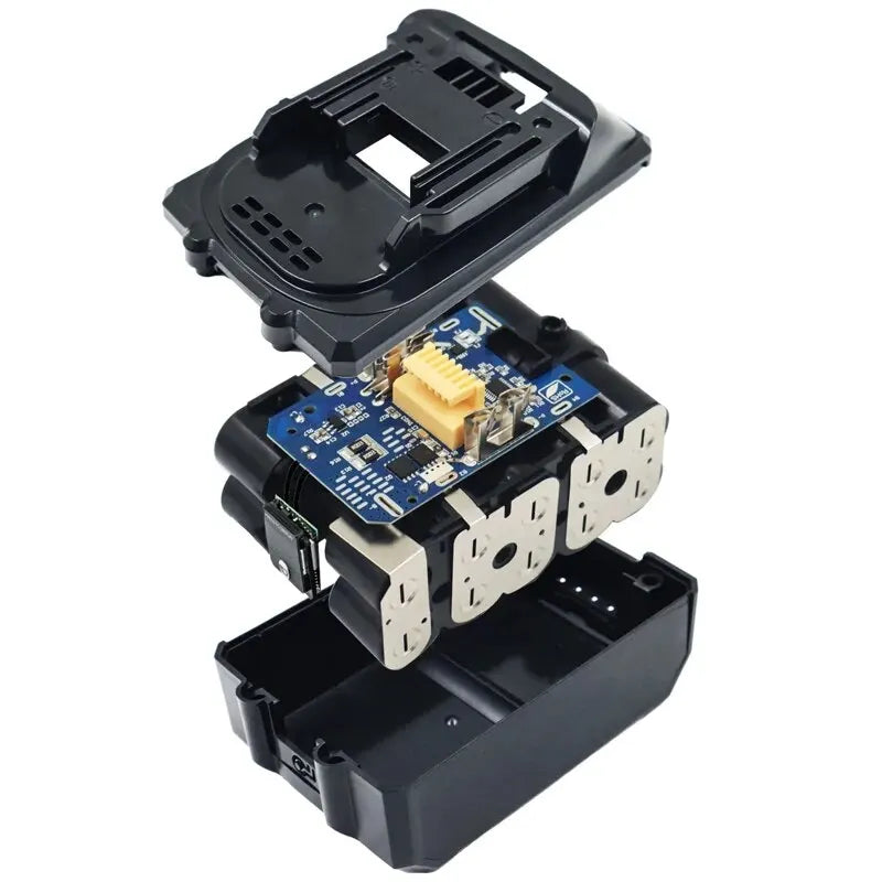 BL1830 Li-ion Battery Case Charging Protection Circuit Board with LED Indicator for Makita 18V Tools