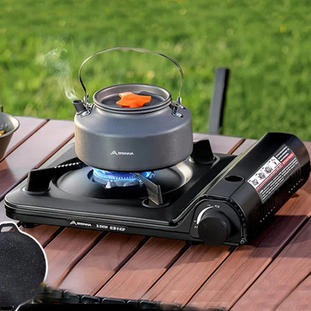 2025 Portable Single Burner Camping Gas Stove &ndash; Automatic Ignition Convenience