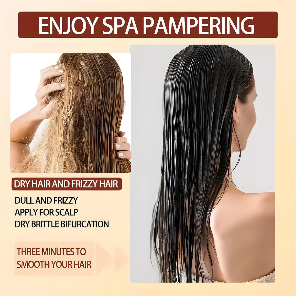 Water Ice Levin Moisturizing No Rinse Hair Film &ndash; Long-Lasting Hydration and Shine