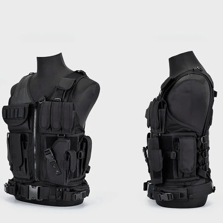 Swat Army Tactical Vest Jungle Combat &ndash; Durable 600D Poly