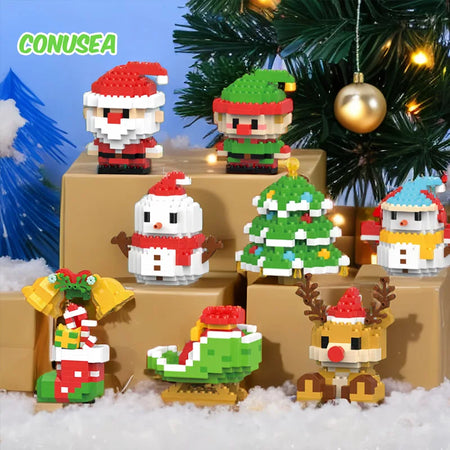 Christmas Building Block Set &ndash; Fun Puzzle Assembling for Kids