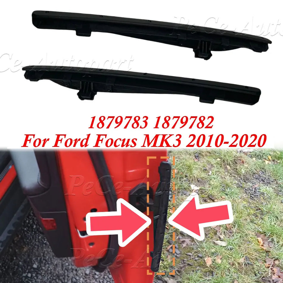 Osłona krawędzi przednich drzwi z tworzywa ABS do Ford Focus MK3 1879783 1879782