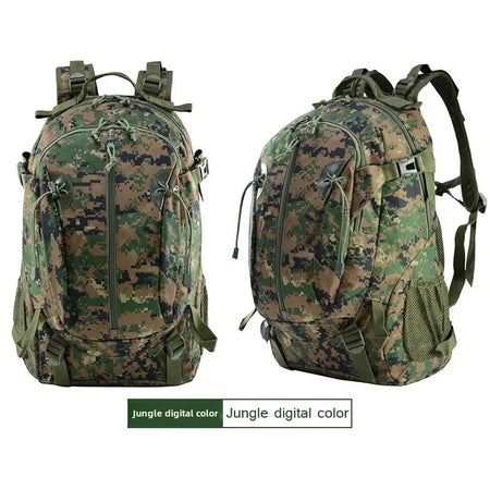 Outdoor Tactical Backpack &ndash; Waterproof 30L Camouflage Jungle digital color