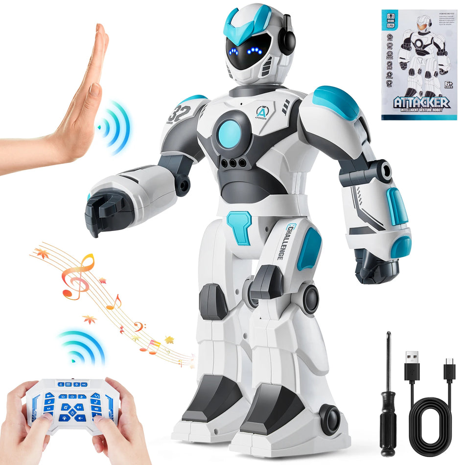BG1532 SucceBuy RC Police Robot &ndash; Kids Education Robot Toy