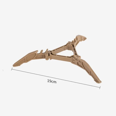 Portable Gas Canister Stand &ndash; Sturdy Universal Tripod Base for Outdoor Cooking Khaki