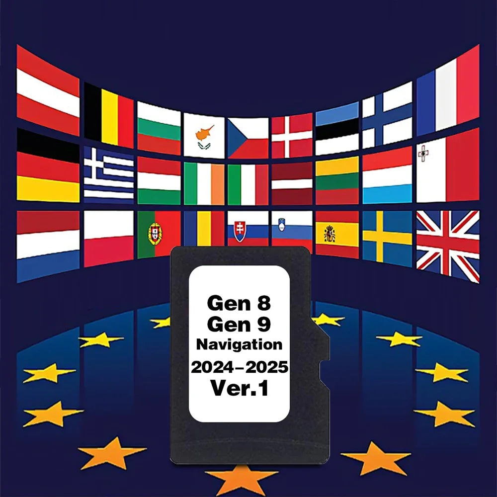 Lexus Navigation TF Card 8GB &ndash; EU UK Maps 2024 GEN8 GEN9 CHINA / for Lexus GEN8-GEN9
