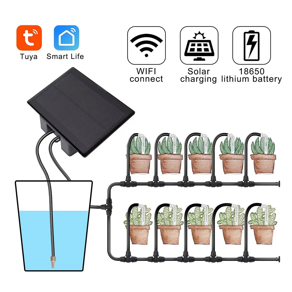 Smart Solar Water Timer &ndash; Automatic Drip Irrigation Control