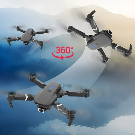 Professional Drone E88 &ndash; 4K Wide-Angle HD FPV Camera