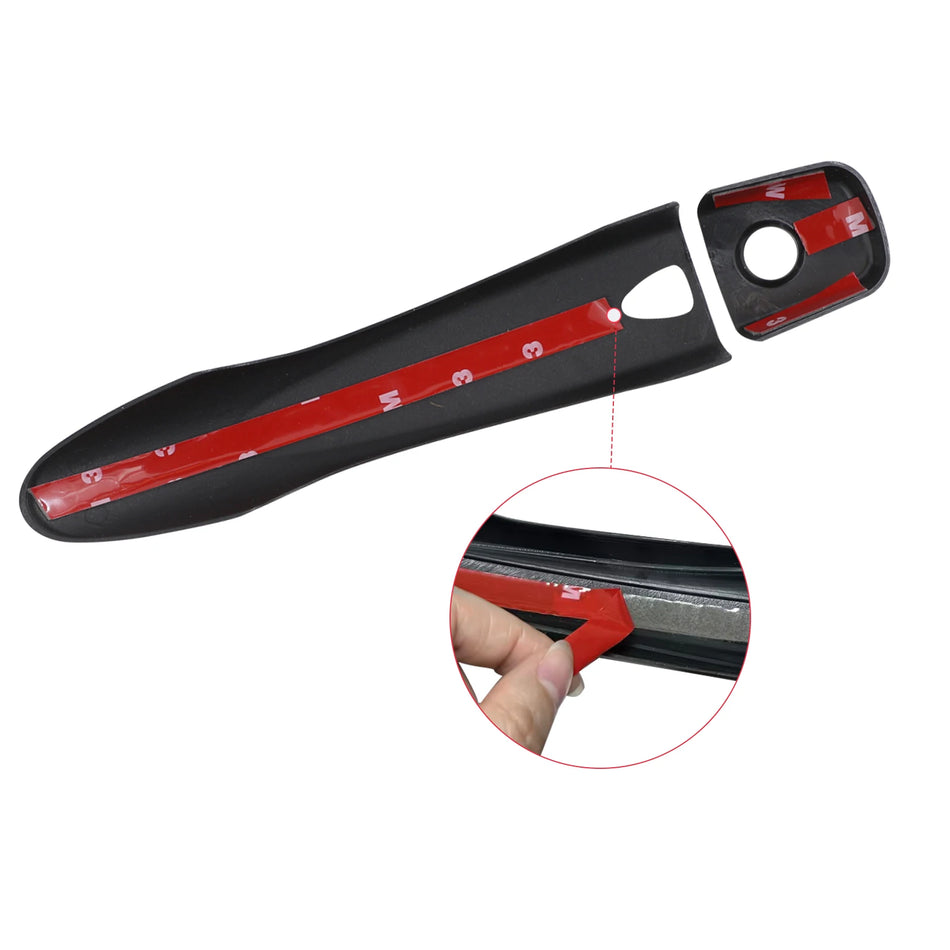 Nissan Navara Pokrov Ručke Vrata Mat Crni ABS za NP300