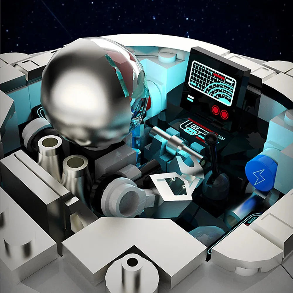 Technical Spaceship Space UFO Building Sets &ndash; 601 Pieces