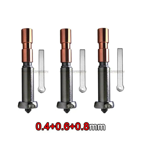 Upgrade Nozzle For Anycubic Kobra 3 Max 0.4mm 0.6mm 0.8mm Throat-468