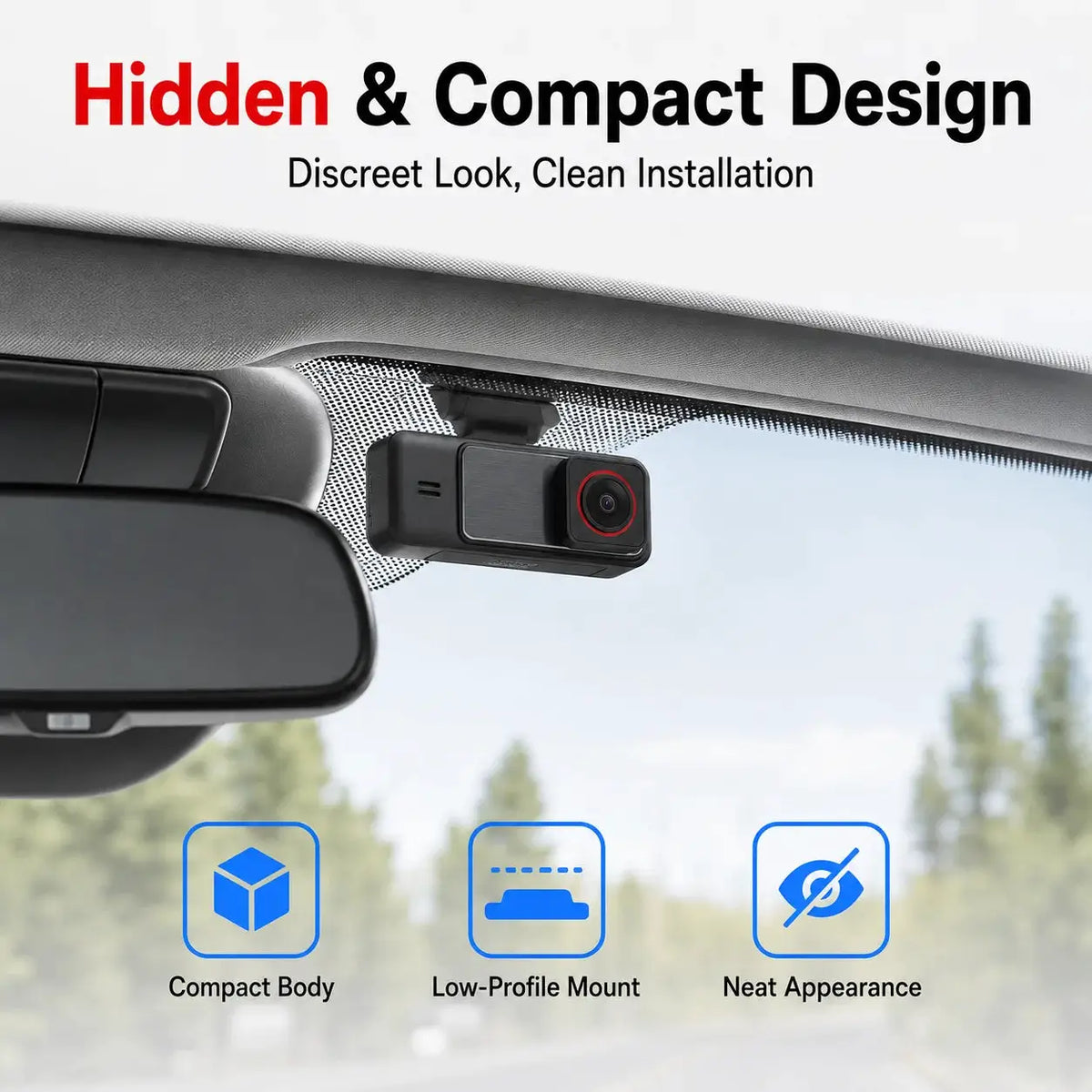 Dual 4K+2K Dash Cam With Starvis 2 Night Vision And Oled Display by InterCyprus Trading Ltd