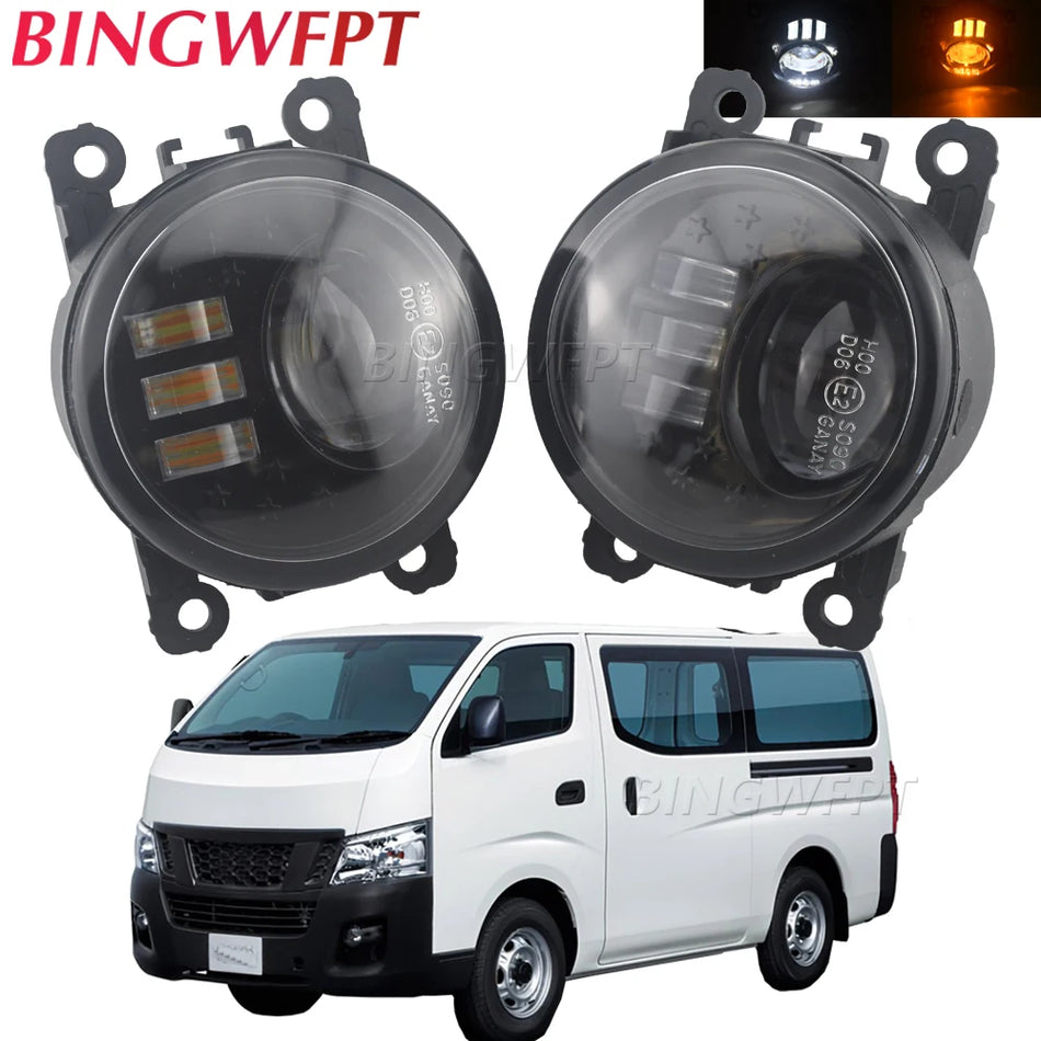 2v1 Sprednja meglenka z DRL za Nissan NV350 Caravan Urvan E26