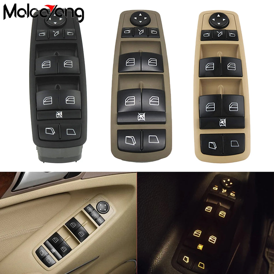 Interruttore principale per finestrini elettrici per Mercedes-Benz W251 2518300390