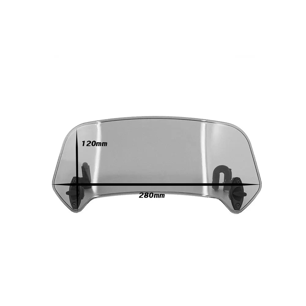 Heighten Windscreen Windshield For BMW R1300GS For HONDA For YAMAHA For SUZUKI For Kawasaki For Vespa Wind Screen Shield Spoiler by InterCyprus Trading Ltd