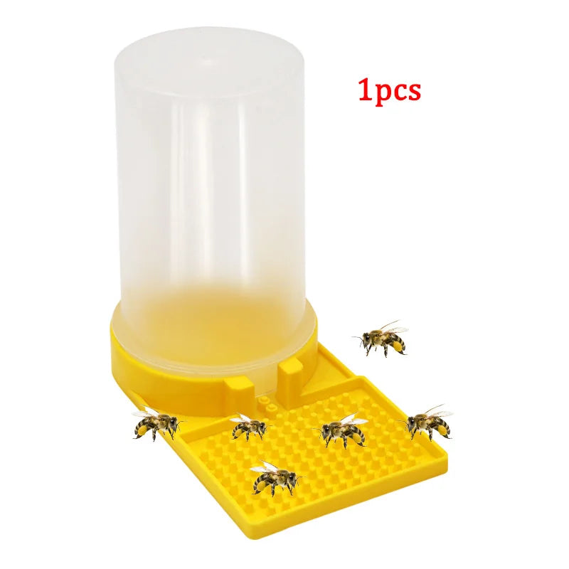 Beekeeping Bee Feeder &ndash; Plastic Waterer for Beehives 1pcs 1
