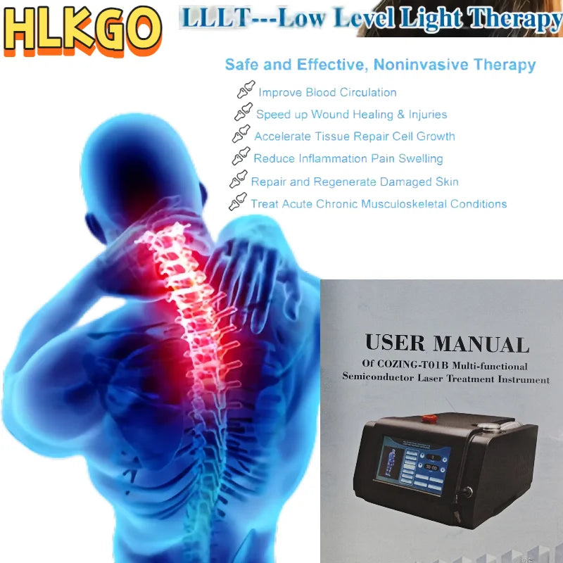 Klinický laserový systém třídy 4B 808nm pro sportovní terapii