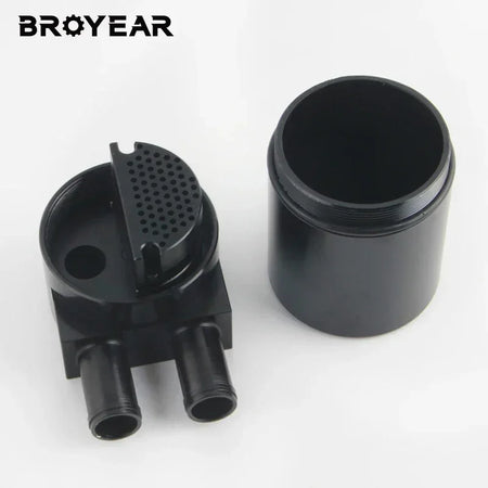 Aluminum Universal Oil Catch Can Tank for BMW 335i N54 by InterCyprus Trading Ltd