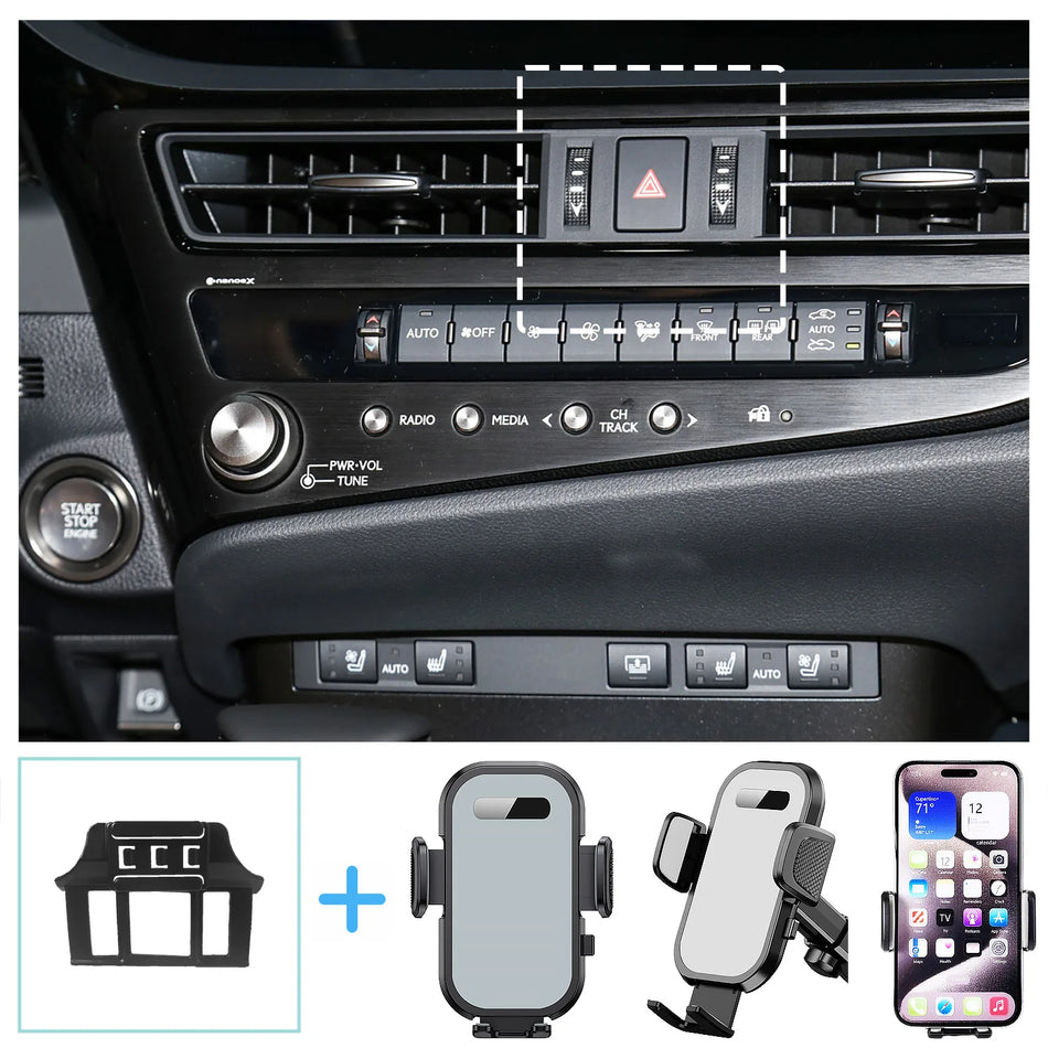 Supporto per telefono da auto con ricarica wireless Gravity Stand Lexus ES