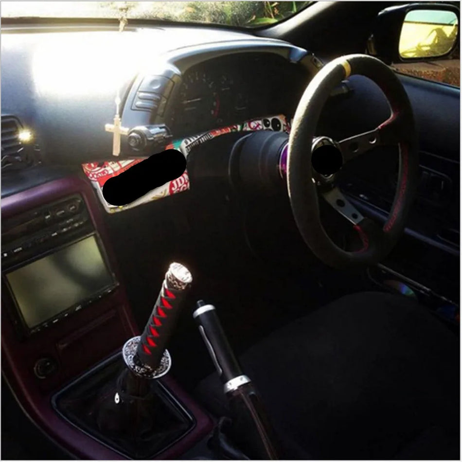 AB144 Katana Samurai Gear Shift Knob For JDM Cars Alloy