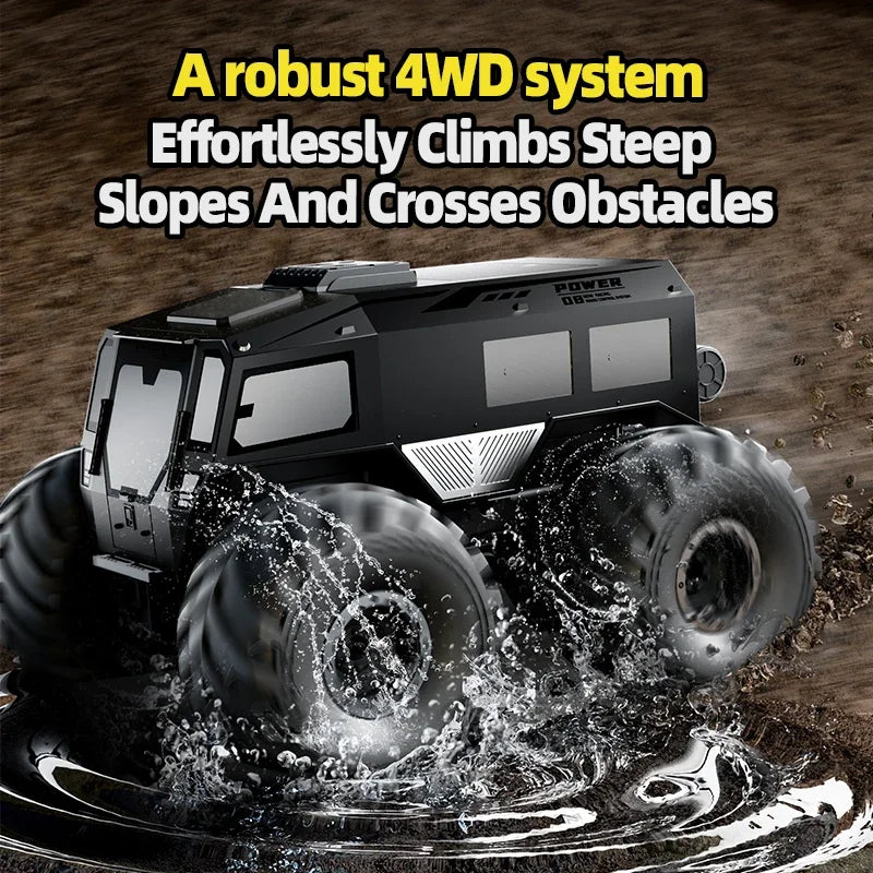 Q210 Amphibious RC Car Dual Control &ndash; Off Road Waterproof
