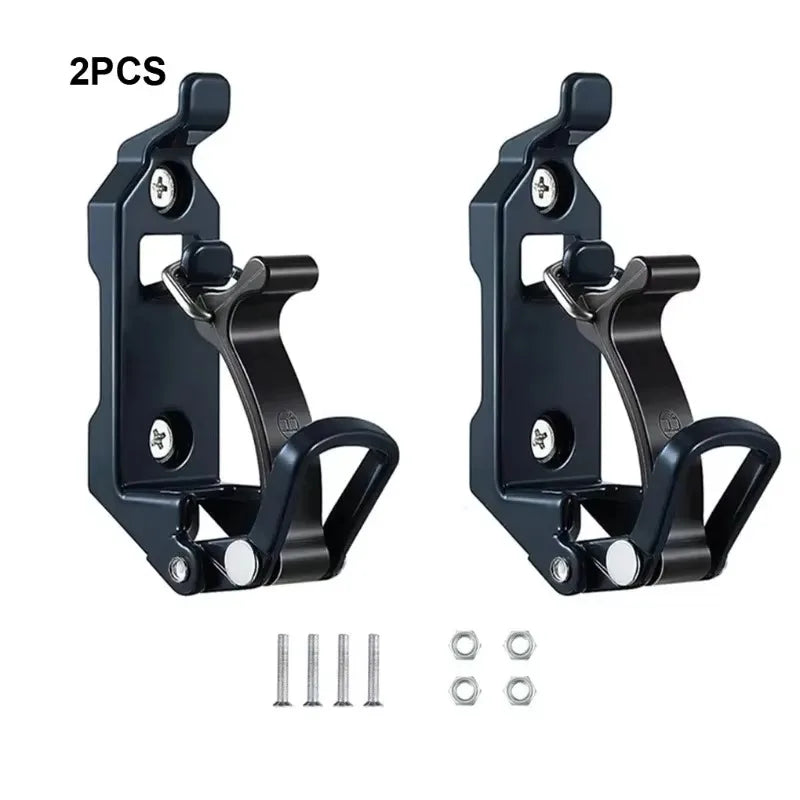 Dachträger Schaufelmontagesatz, Schnellverschluss, Wandmontage universeller Halter 2er Pack