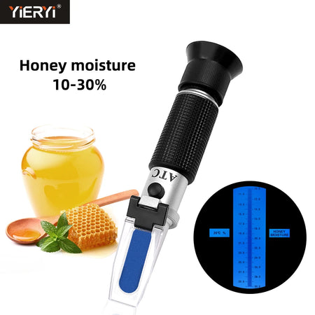 Honey Moisture Refractometer THE01533C &ndash; ATC Accuracy