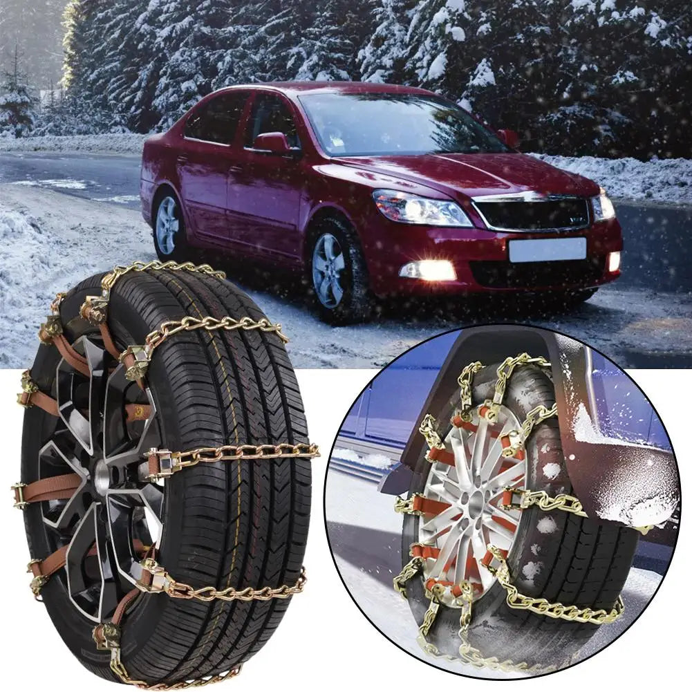 AIVC Anti-Skid Snow Chains &ndash; Universal Traction For Winter