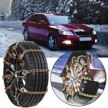 AIVC Anti-Skid Snow Chains &ndash; Universal Traction For Winter