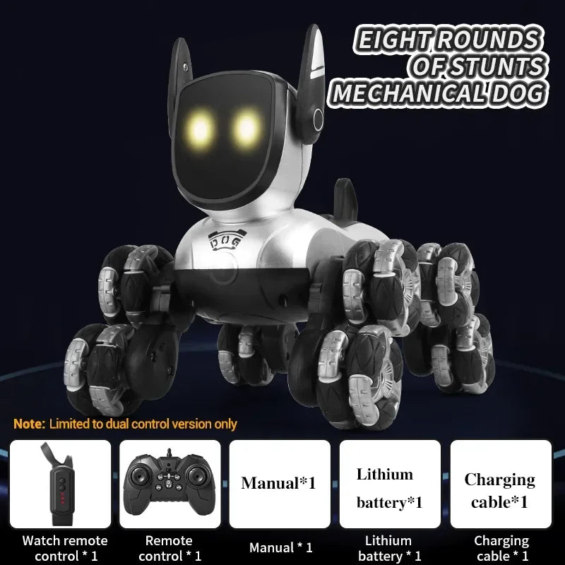 JJRC New Q200 Eight Wheel Gesture RC &ndash; Voice Control Silver 1B