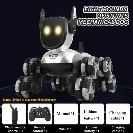 JJRC New Q200 Eight Wheel Gesture RC &ndash; Voice Control Silver 1B