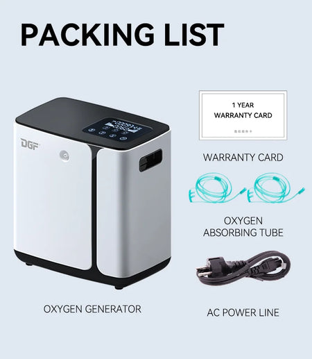 OC17 Oxygen Generator &ndash; Adjustable 1-8L Flow For Home Use Touch Screen / CHINA