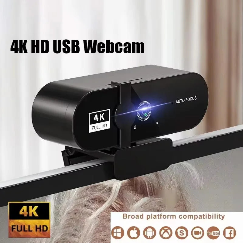 Mini 1080P web-kamera s automatskim fokusom i ugrađenim mikrofonom za PC prijenosno računalo