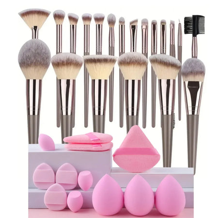 Professional Makeup Brushes Set - 3-20PCS Soft Fluffy Tools B P