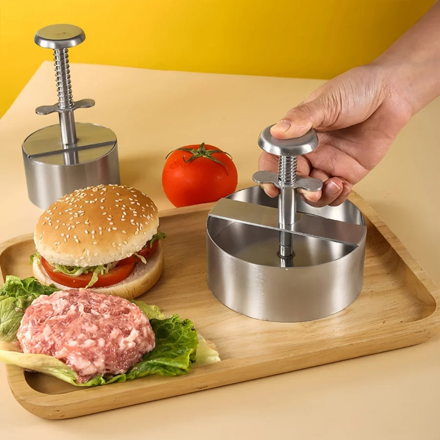 Hamburger Patty Maker Press &ndash; Eco-Friendly Stainless Steel Design