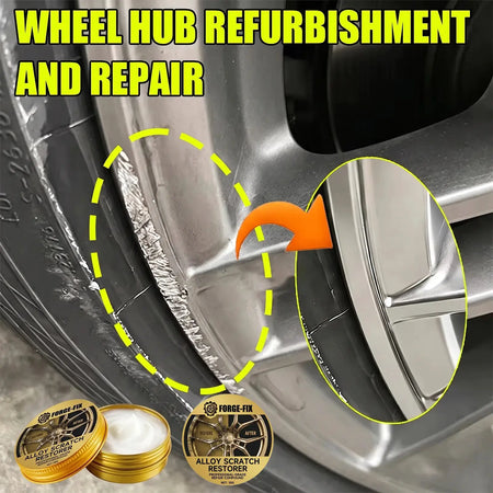 Car Wheel Rim Scratch Repair Paste Aluminum Alloy Rim Refurbishment Paint for Scratches by InterCyprus Trading Ltd