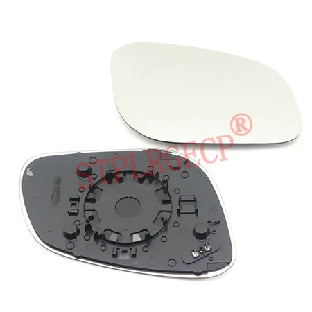 Driver Passenger Rearview Side Mirror Lens Door Wing Mirrors Glass with Heating for Porsche Cayenne 955 Pre-facelift 2002-2007 by InterCyprus Trading Ltd