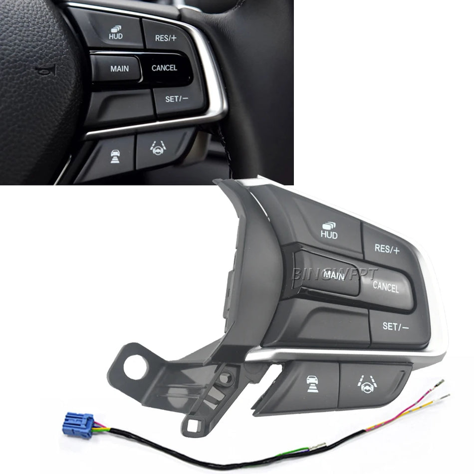 High Quality Button Switch For Honda Accord No.10th 2018-2022 Cruise Control Multifunction Steering Wheel car accessories Right
