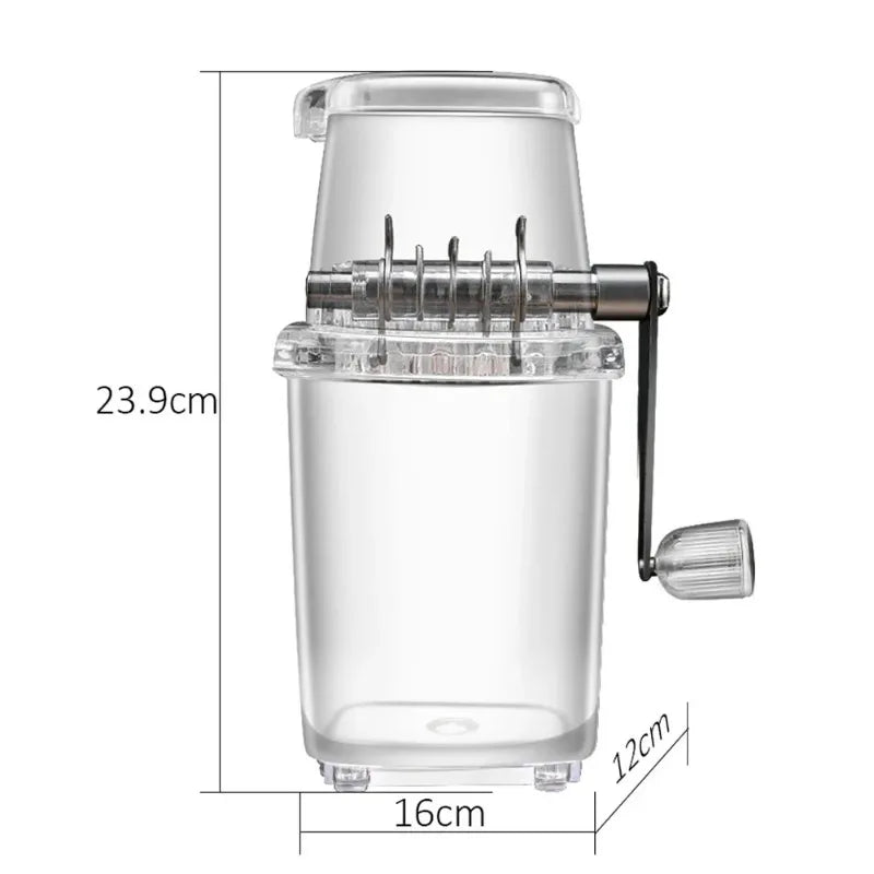 Portable Stainless Steel Manual Ice Crusher