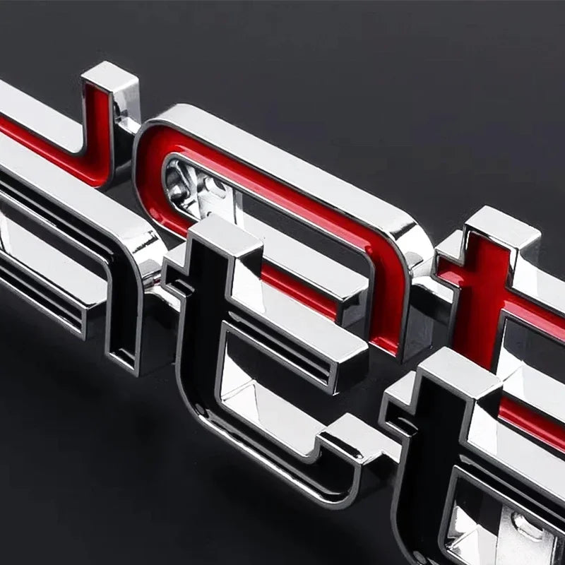 ABS Front Grille Emblem Badge for Audi Quattro A3 A4 A5 A6 A7 A8 Q3 Q5 Q7 S3 S4 S5 RS3 RS4 RS6 - Car Logo Accessories